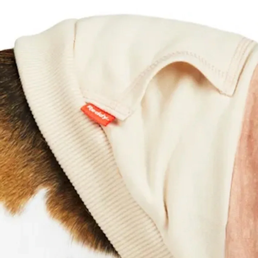 NWT Reddy colorblock dog hoodie M